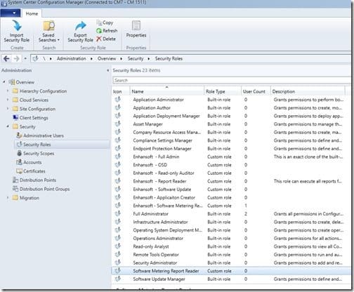 How to Import a RBA Security Role-Imported Security Role