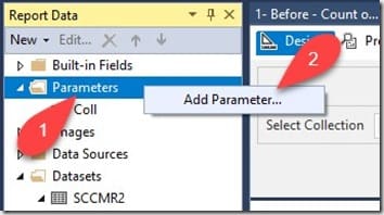 Date Prompt - Add Parameter Date Prompt - Add Parameter