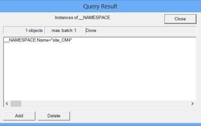 Remotely Determine the SMS Provider Using WBEMTest