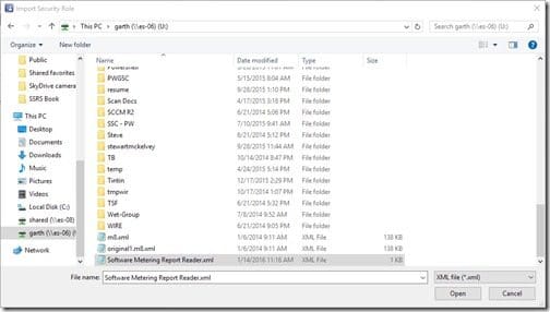 How to Import a RBA Security Role-XML File How to Import a RBA Security Role-XML File