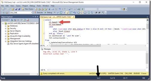 SQL Queries Troubleshooting Tip-Line Information SQL Queries Troubleshooting Tip-Line Information