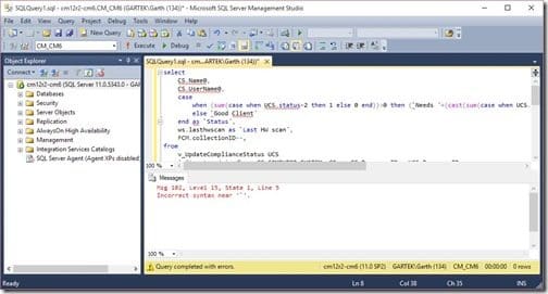 SQL Queries Troubleshooting Tip-Syntax Error SQL Queries Troubleshooting Tip-Syntax Error