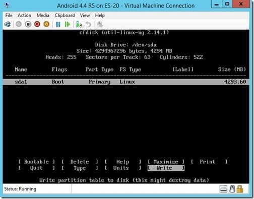 How to Install Android 4.4 R5 on a VM-Step 11