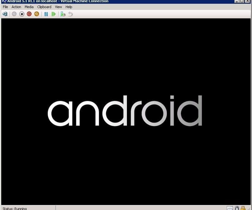 Configuring an Android 5.1 RC1 VM
