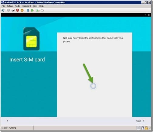 Configuring an Android 5.1 RC1 VM-Step 3