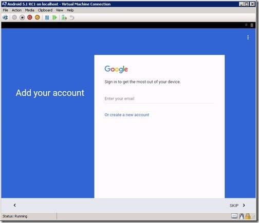 Step 5 - Account Details