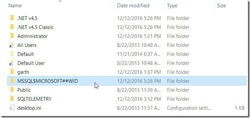 Avoid Installing WID and SQL on the Same Server-WID Avoid Installing WID and SQL on the Same Server-WID
