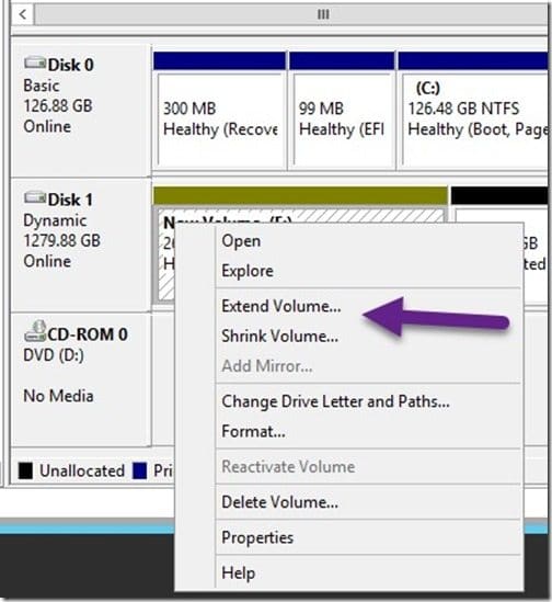 Step 13 - Extend Volume