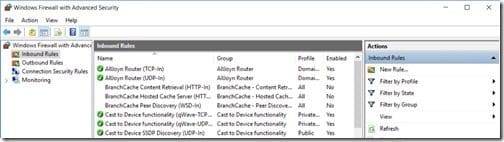 Error 40 - Could Not Open a Connection to SQL Server-Inbound Rules Error 40 - Could Not Open a Connection to SQL Server-Inbound Rules