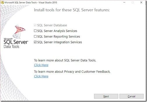 How to Install SQL Server Integration Services Tools-Step3 How to Install SQL Server Integration Services Tools-Step3
