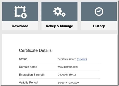 How to Order Your SSL Certificate-Download