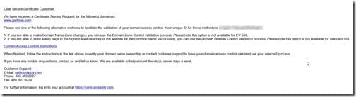 How to Order Your SSL Certificate-Email