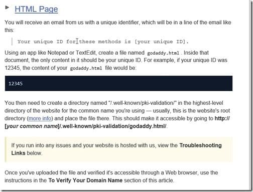 How to Order Your SSL Certificate-HTML Page
