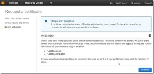 Installing W3 Total Cache and Amazon CloudFront on WordPress-Continue