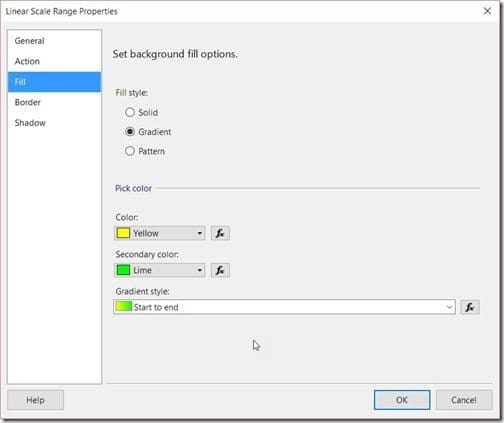 How Can I Update the Plain SSRS Gauge in a Dashboard-Fill Node