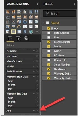 Adding a Calculated Column to a Power BI Table-Values