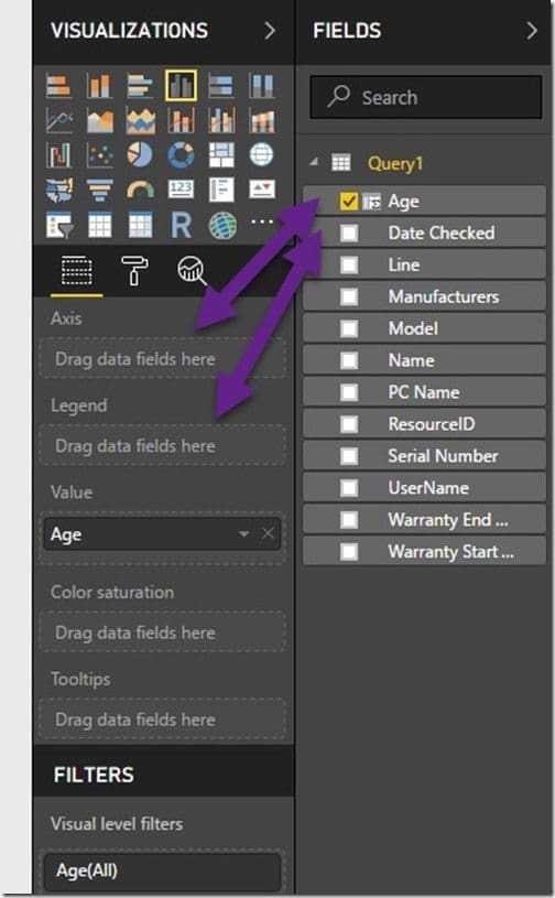 Adding a Chart - Axis and Legend Area