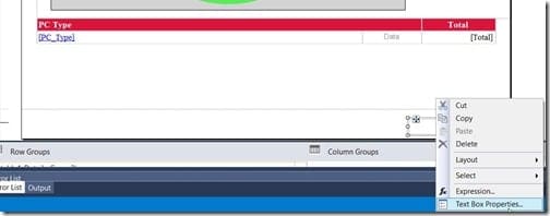 Adding Page Numbers - Text Box Properties