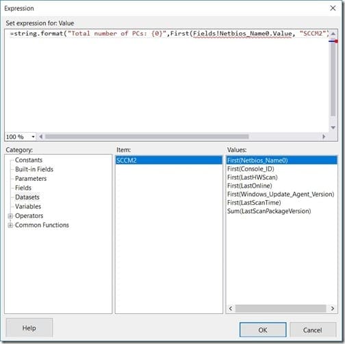 Adding a Row Count - Values