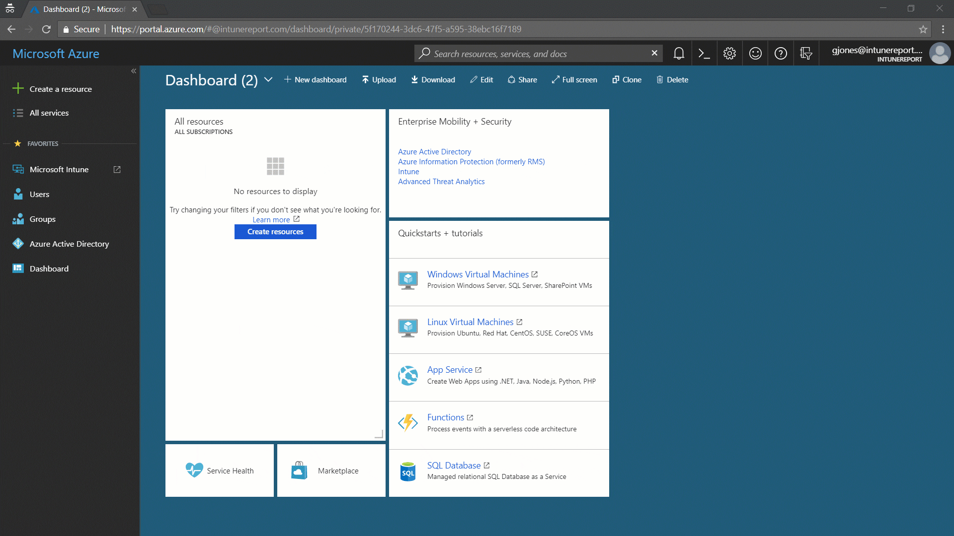 Customizing the Azure Portal - Tip 3