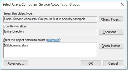 SQL Server 2017 - Add SQL Server Admins