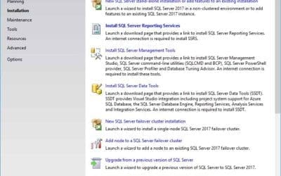 How to Install SQL Server 2017