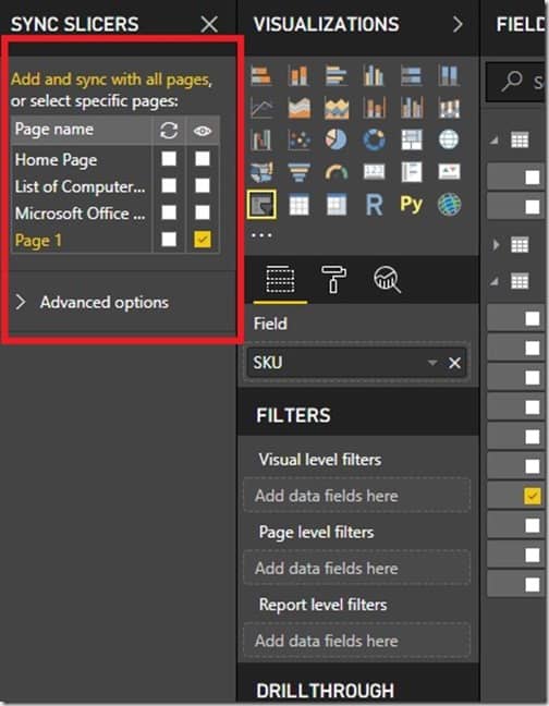Power BI Slicer - Sync Slicers Power BI Slicer - Sync Slicers
