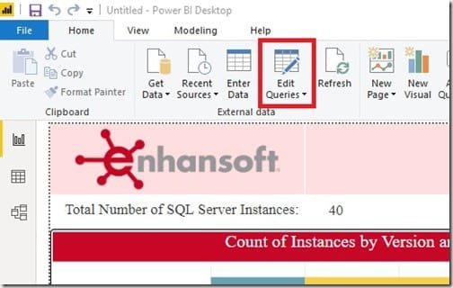 Add the Last Refreshed Date and Time - Edit Queries