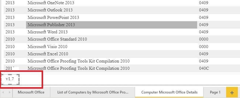How to Display Version Number Info on Power BI Reports