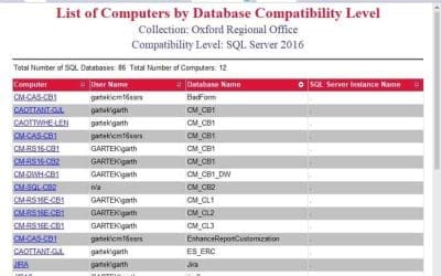 How Do You Add the Total Number of Computers in a SSRS Table?