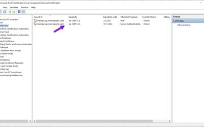 How To Request Certificate for PBRS or SSRS
