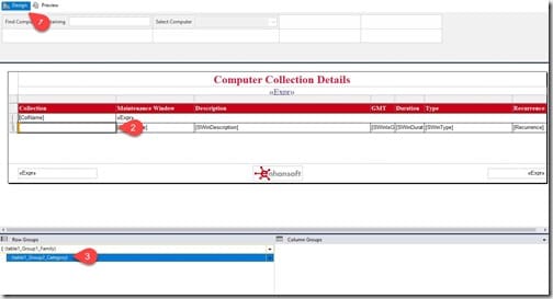 Hide Unused Rows in a Tablix - Report in Visual Studio