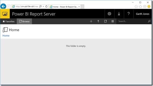 Power BI Report Server 2019 - Site Power BI Report Server 2019 - Site