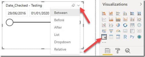 Date Range Slicer - Options Date Range Slicer - Options