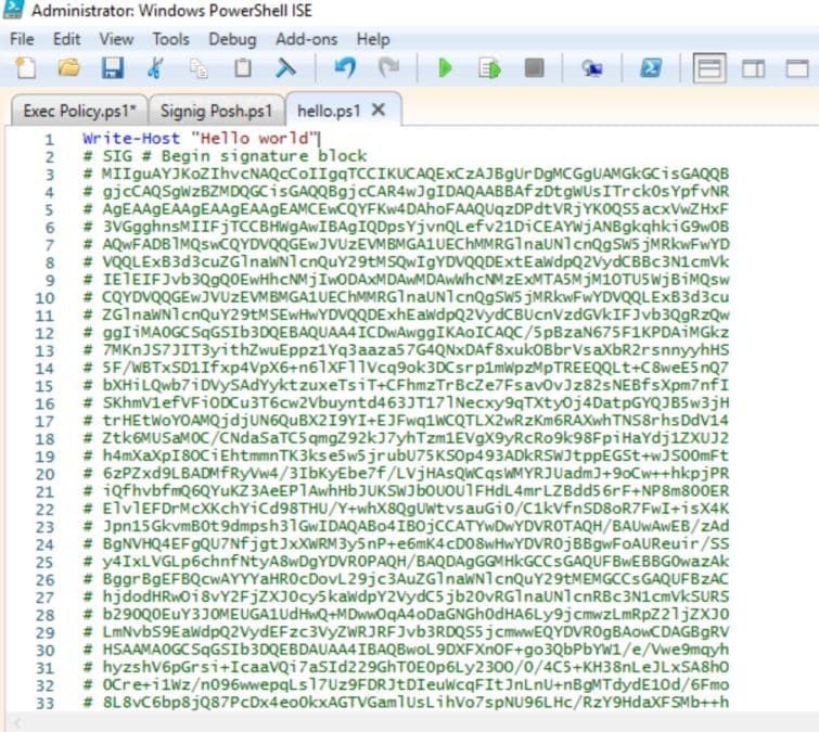 How to Code Sign PowerShell