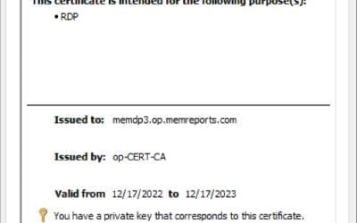 How to Create RDP Certificate Enrollment GPO?