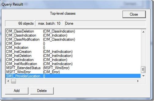 SMS Provider Location